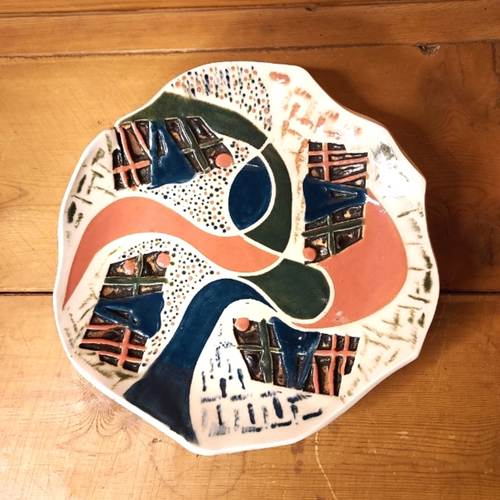 ART POTTERY Modern Dish/Ashtray